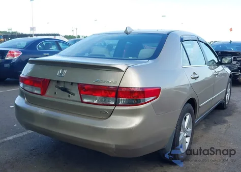 2003 Honda Accord 2.4 Lx из США, поврежденный, VIN 1HGCM56343A129570